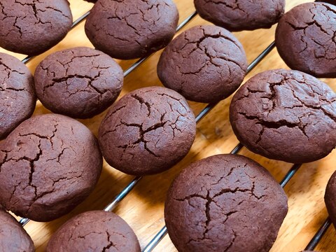 親子で作るバレンタインの米粉チョコクッキー レシピ 作り方 By 雪だるまちゃん 楽天レシピ